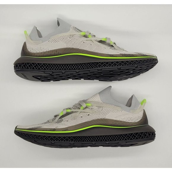 Adidas 4D Fusio Primeknit \'Grey Signal Green\' H04511 main image 10